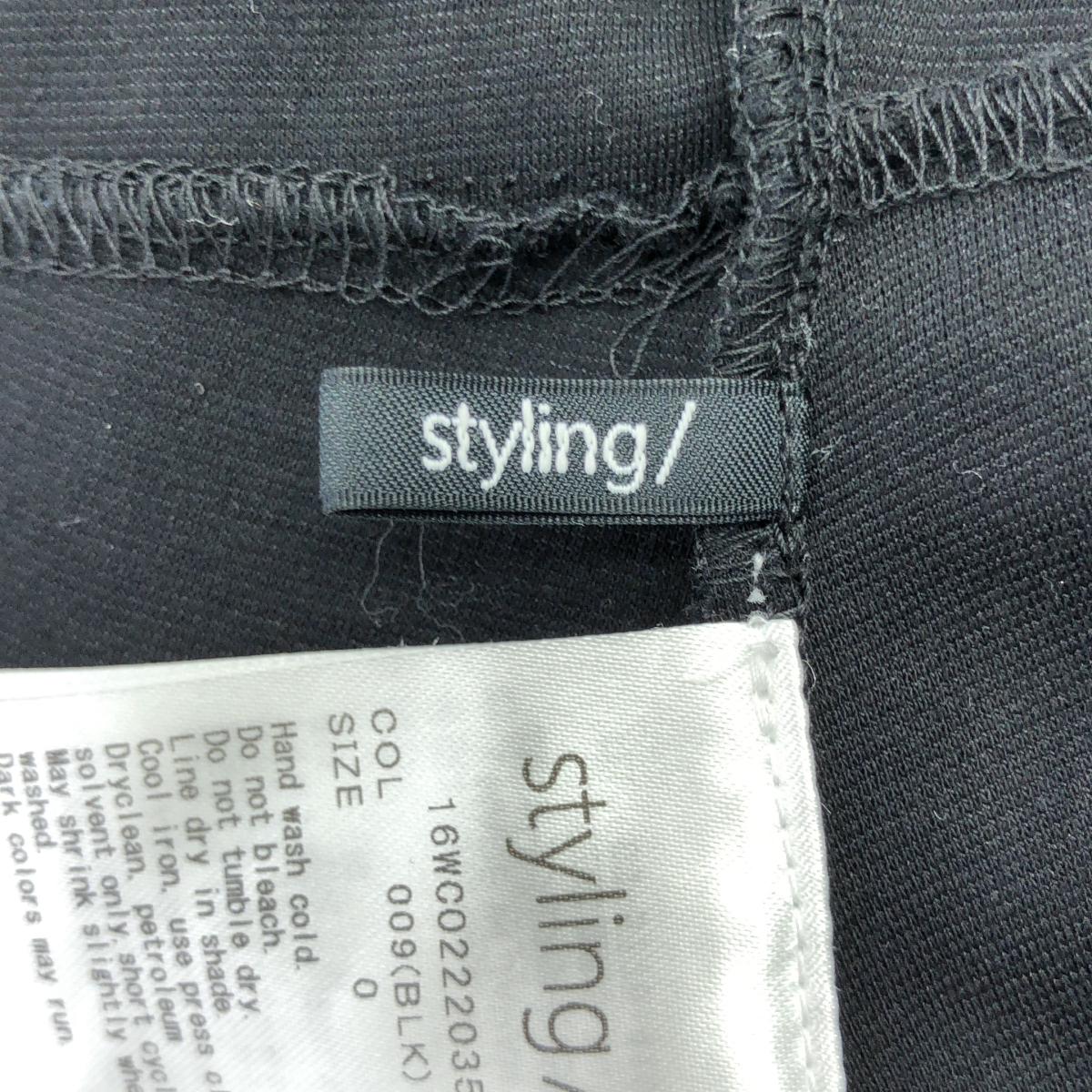 styling/ kei shirahata / スタイリング/ケイシラハタ ノースリーブ コクーンワンピース