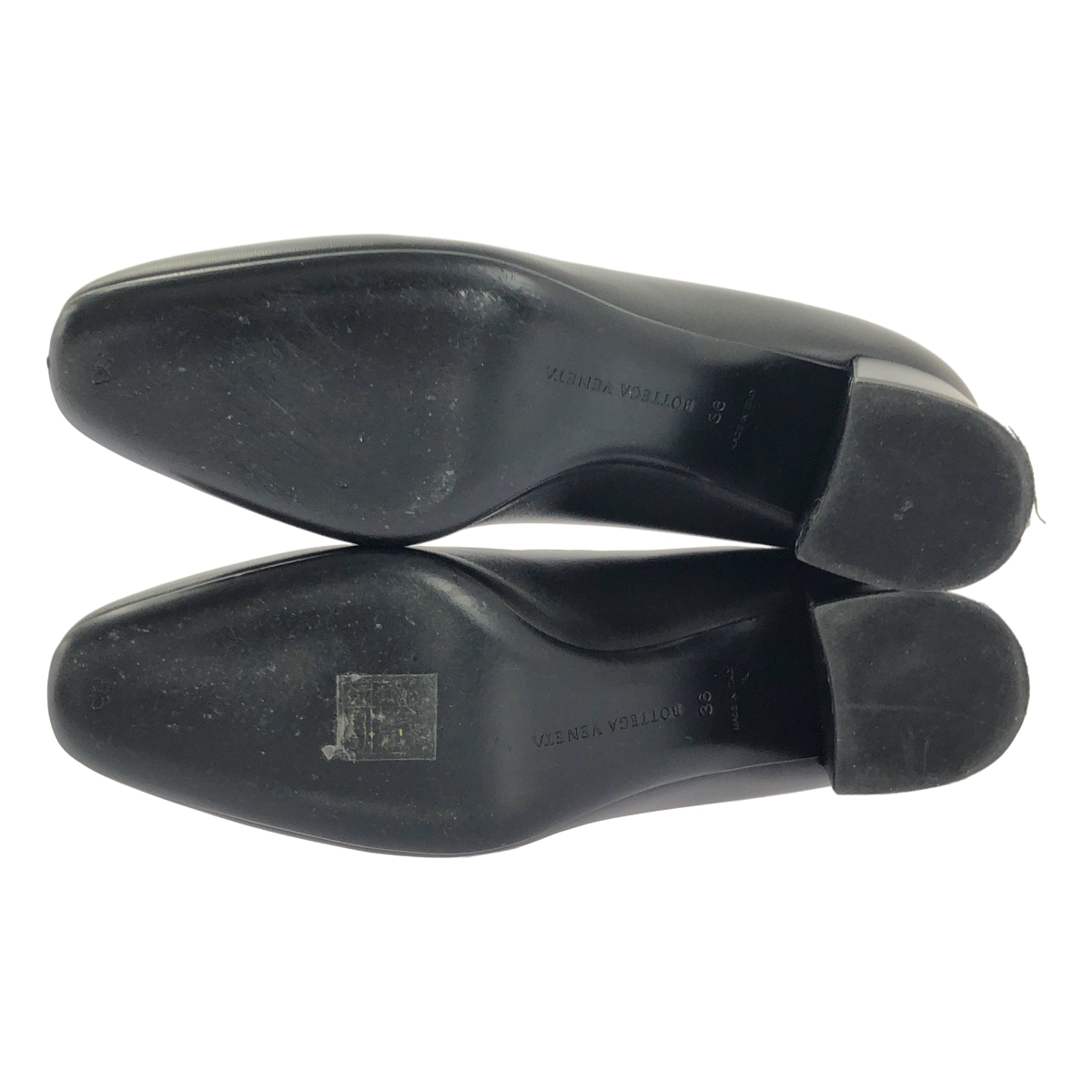 BOTTEGA VENETA / ボッテガヴェネタ イントレチャート レザー パンプス