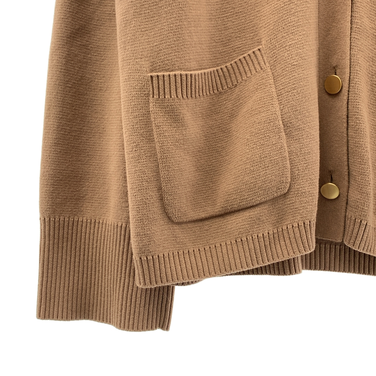 NOBLE / ノーブル ミラノリブジャケットカーディガン