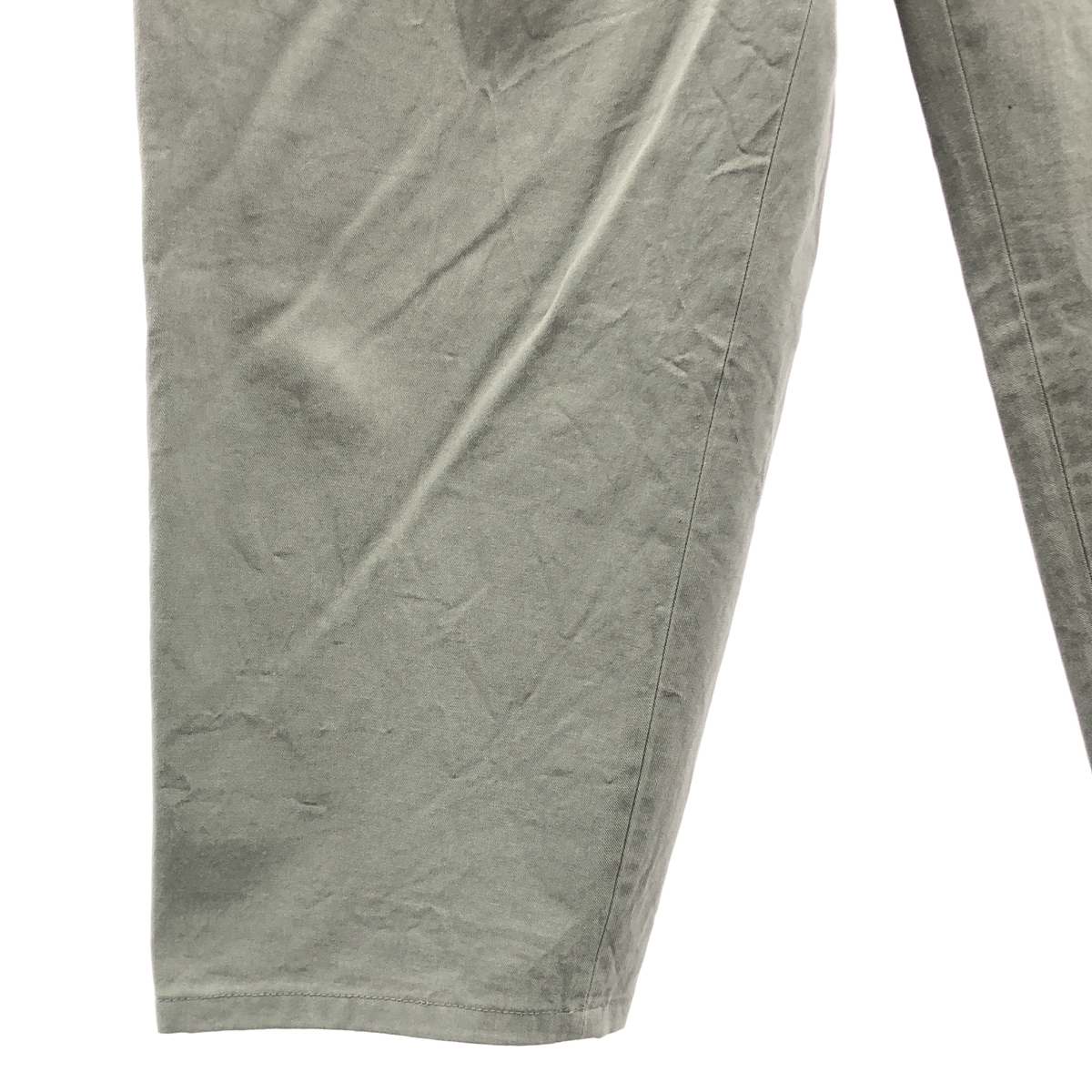 HEUGN / ユーゲン 2タック テーパード トラウザーズ パンツ