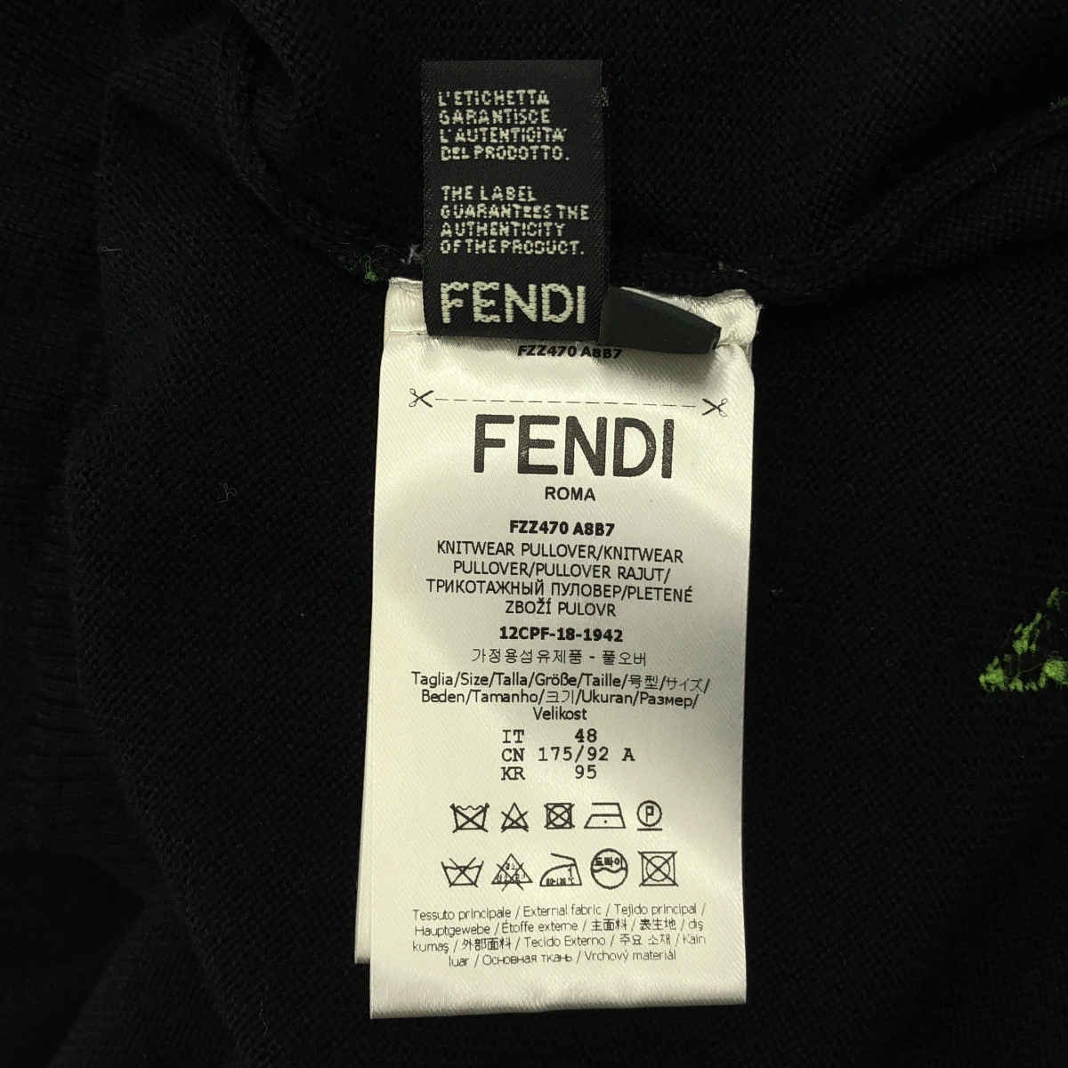 FENDI / フェンディ モンスター ディアボリックアイズ ニット