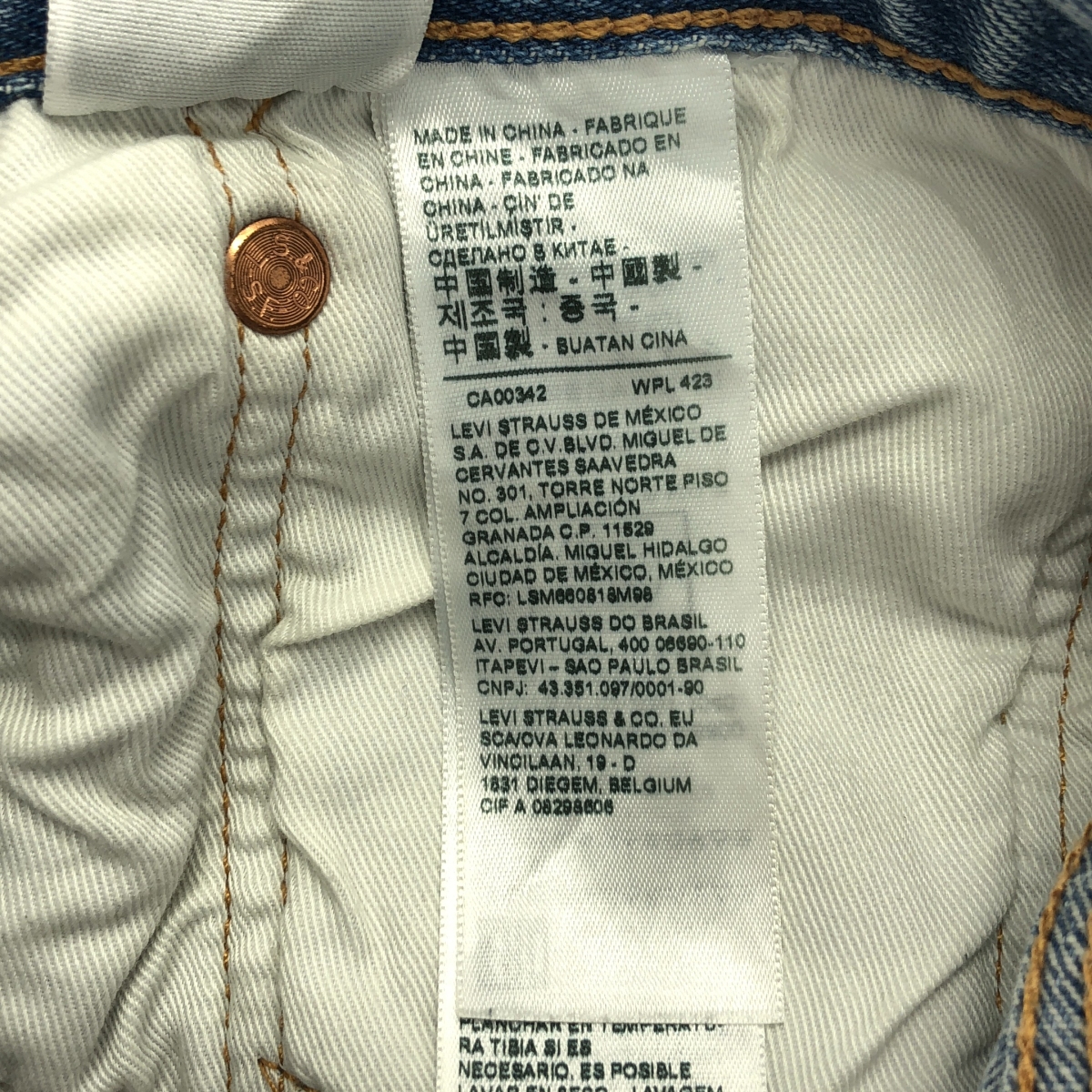 Levi's / リーバイス PREMIUM 501 SLIM TAPER スリム テーパードデニムパンツ