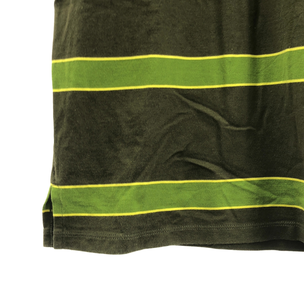 LAD MUSICIAN / ラッドミュージシャン ボーダー アシンメトリー Tシャツ