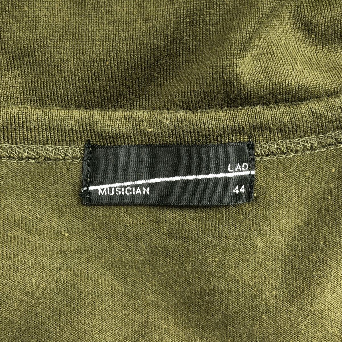 LAD MUSICIAN / ラッドミュージシャン ボーダー アシンメトリー Tシャツ