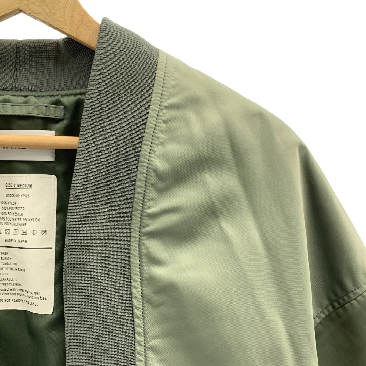 HYKE / ハイク MA-1 TYPE BOLERO JACKET / ミリタリー ボレロ フライト ボンバー ジャケット ブルゾン