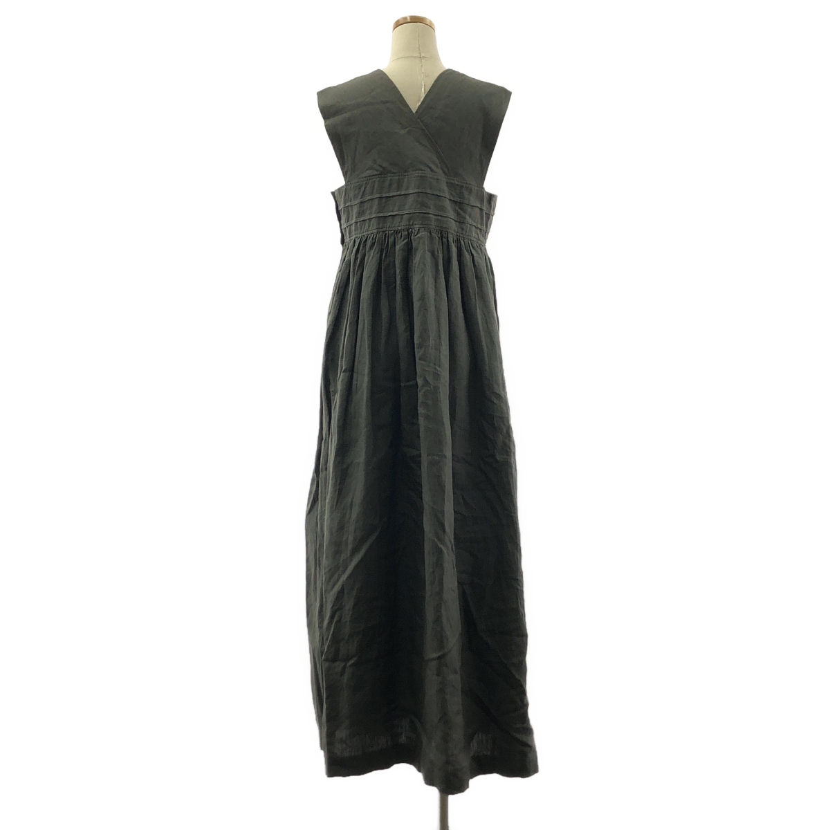 HYKE / ハイク Linen Maxi Dress リネン ロング ワンピース
