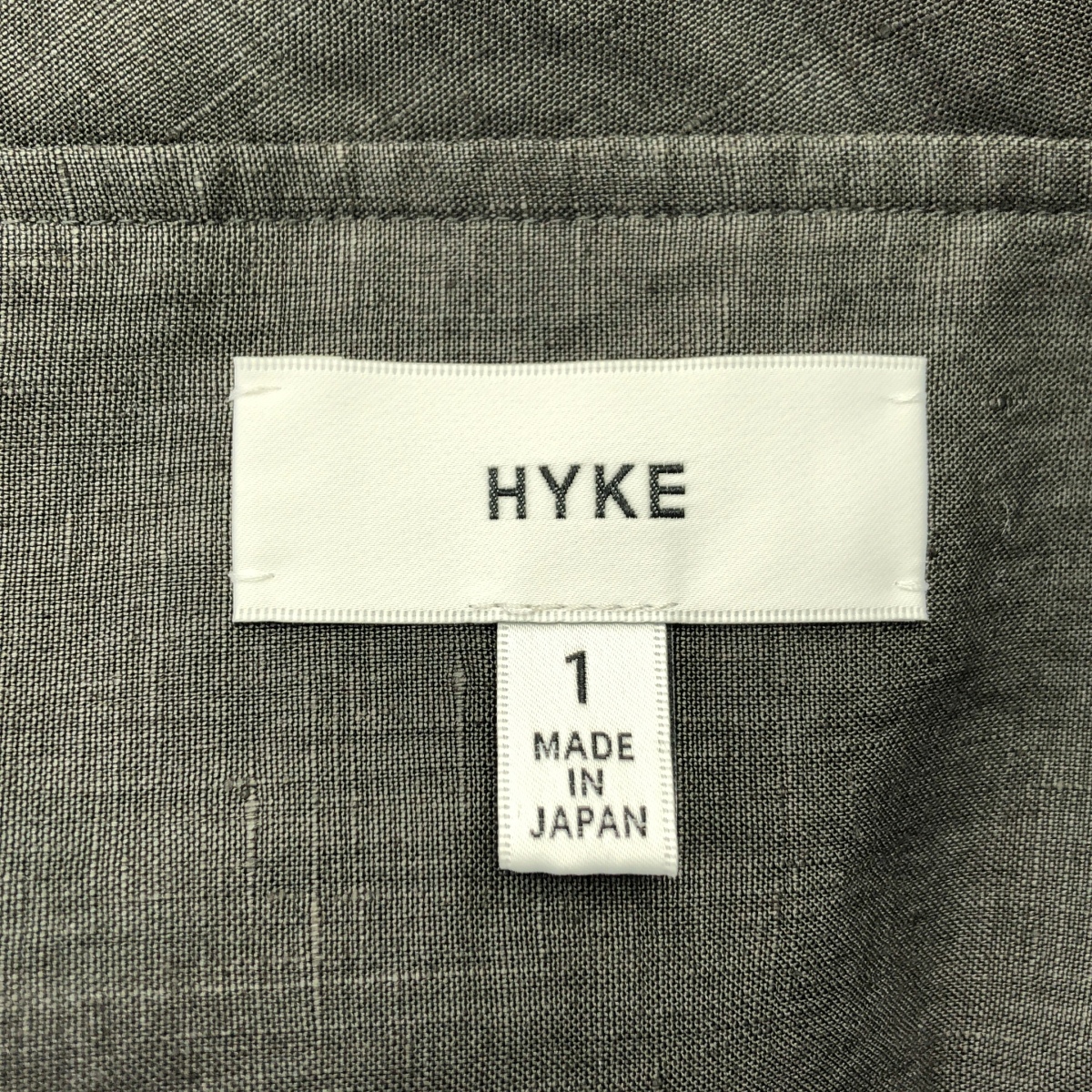 HYKE / ハイク Linen Maxi Dress リネン ロング ワンピース