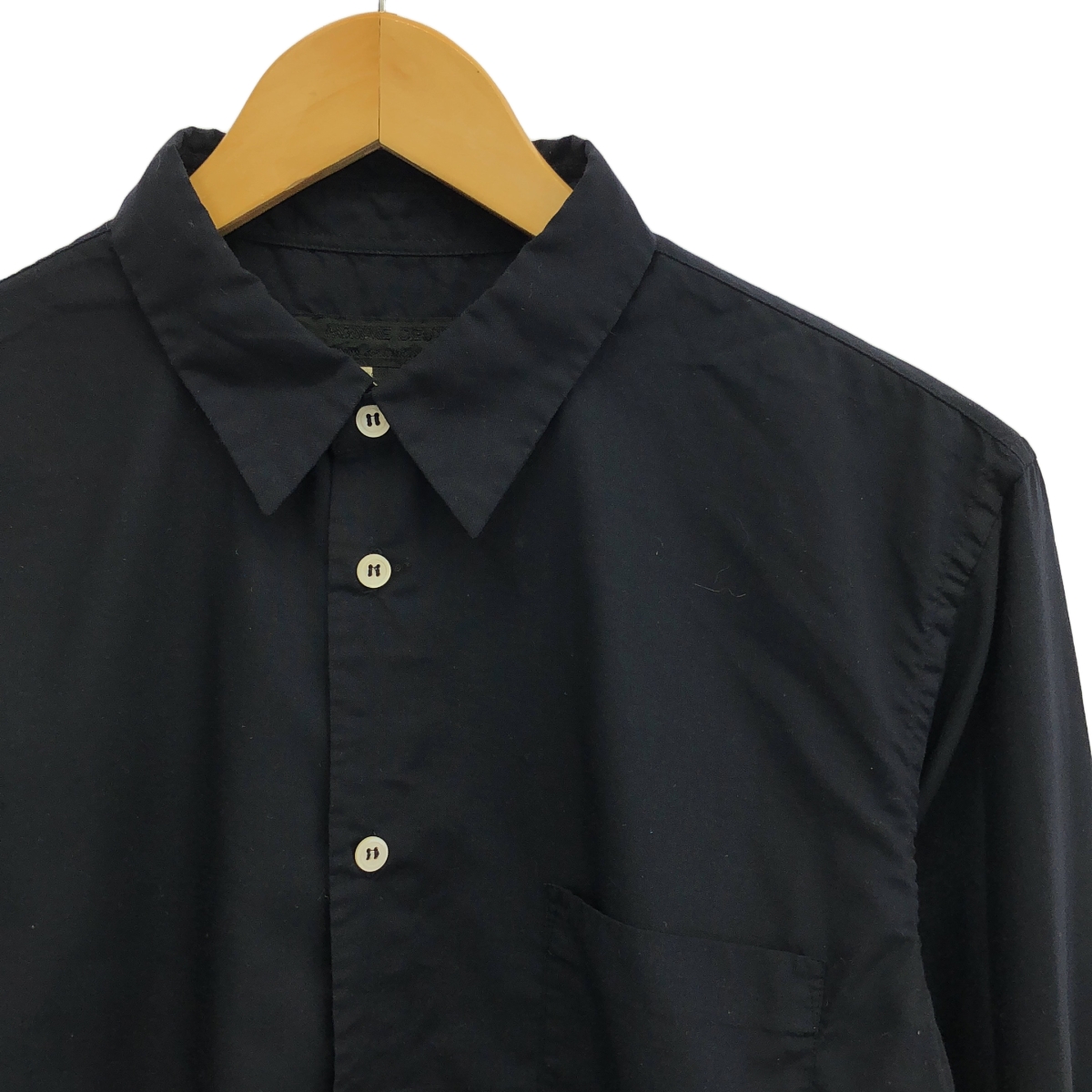 COMME des GARCONS HOMME DEUX / コムデギャルソンオムドゥ ポリエステル 製品染め レギュラーカラー シャツ