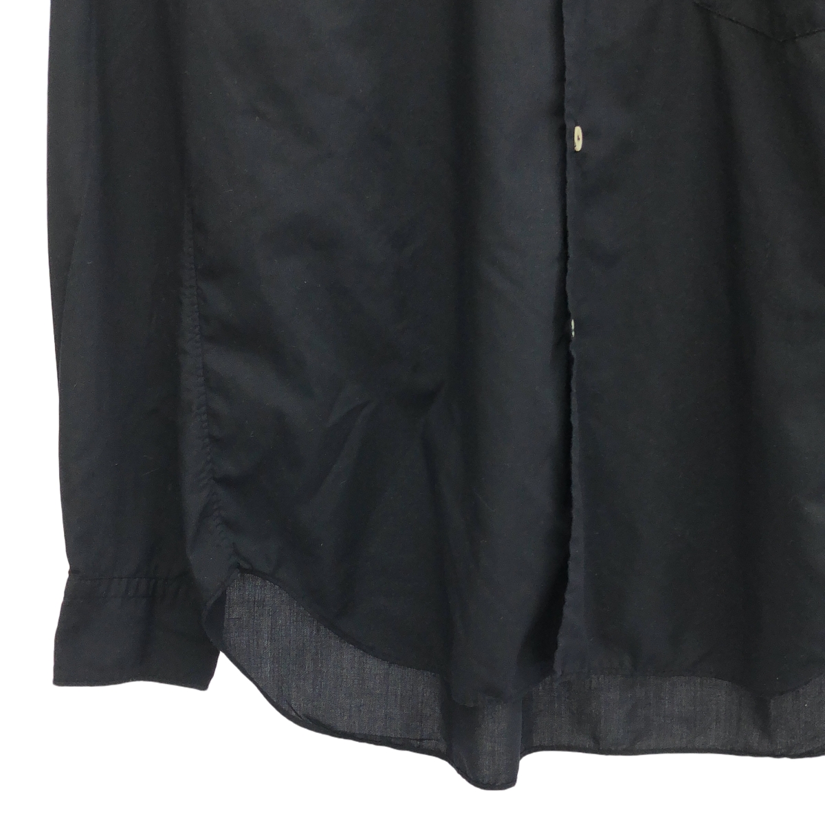 COMME des GARCONS HOMME DEUX / コムデギャルソンオムドゥ ポリエステル 製品染め レギュラーカラー シャツ