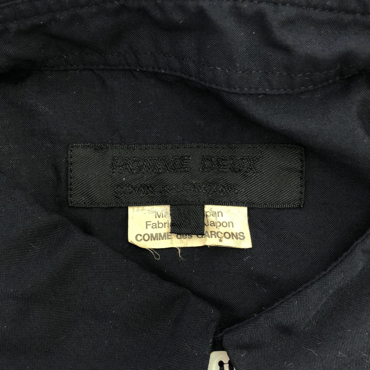 COMME des GARCONS HOMME DEUX / コムデギャルソンオムドゥ ポリエステル 製品染め レギュラーカラー シャツ