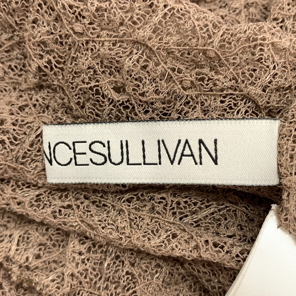 JOHN LAWRENCE SULLIVAN / ジョンローレンスサリバン LACE BOTTLENECK TOP / ハイネック カットソー