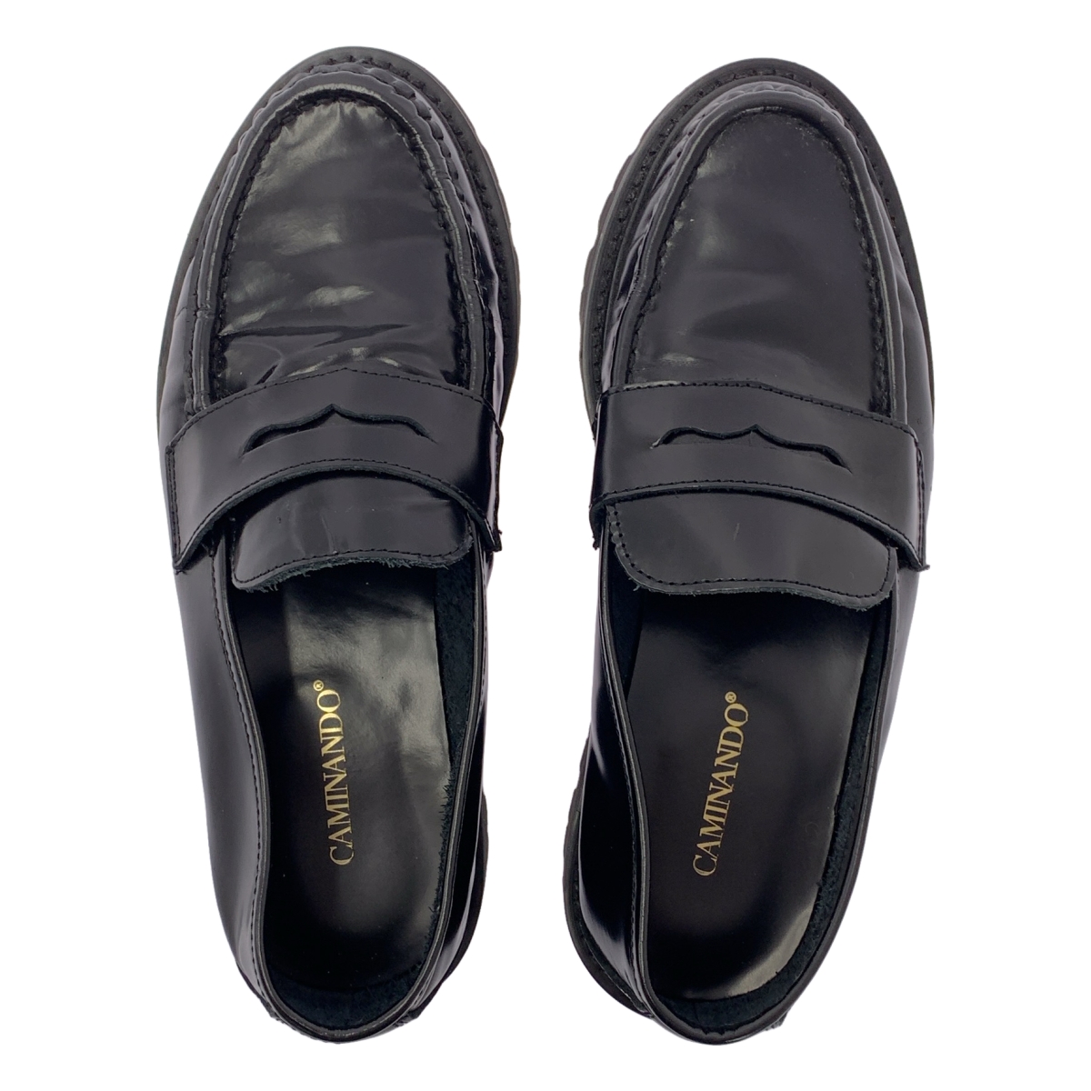 CAMINANDO / カミナンド レザー コイン ローファー 革靴