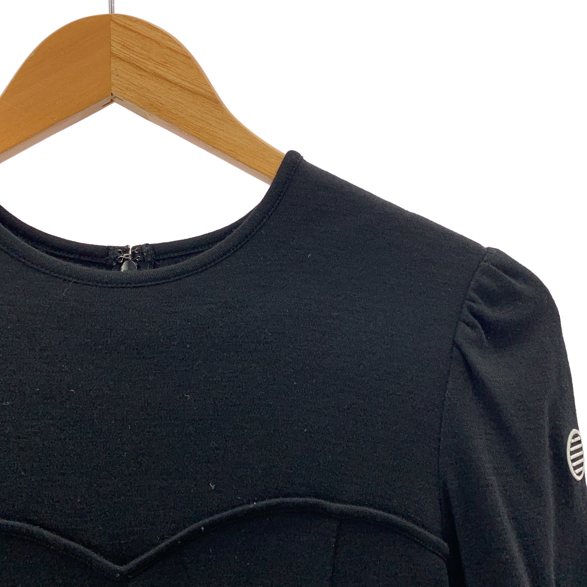 BORDERS at BALCONY / ボーダーズアットバルコニー WEEKEND BISHOP SLEEVE TOP ウール ブラウス