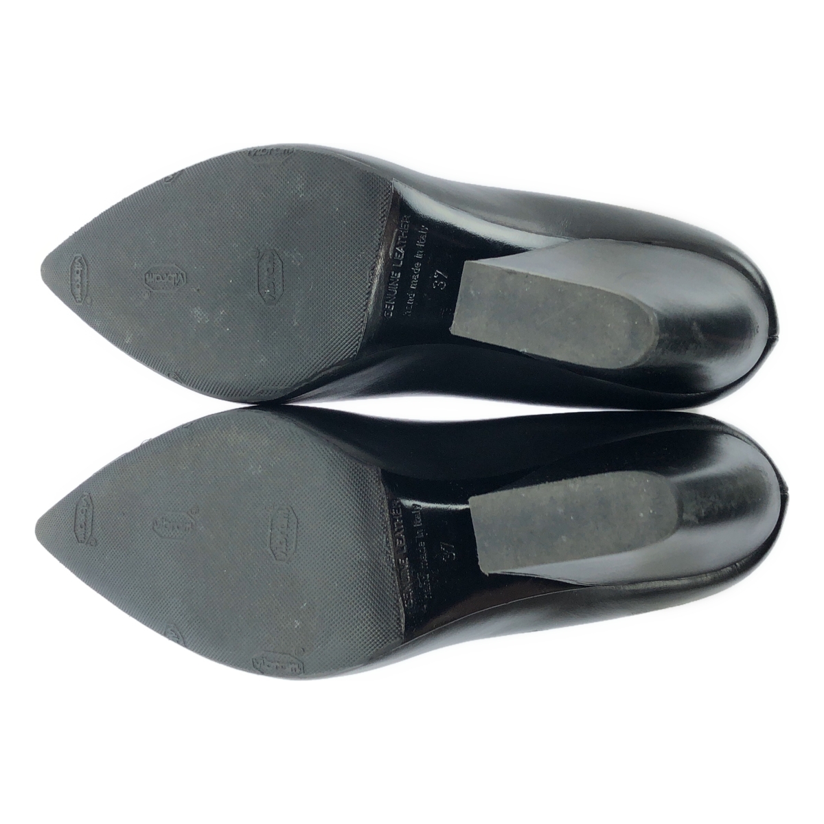 PIERRE HARDY / ピエールアルディ レザー ポインテッドトゥ チャンキーヒール ブーティ