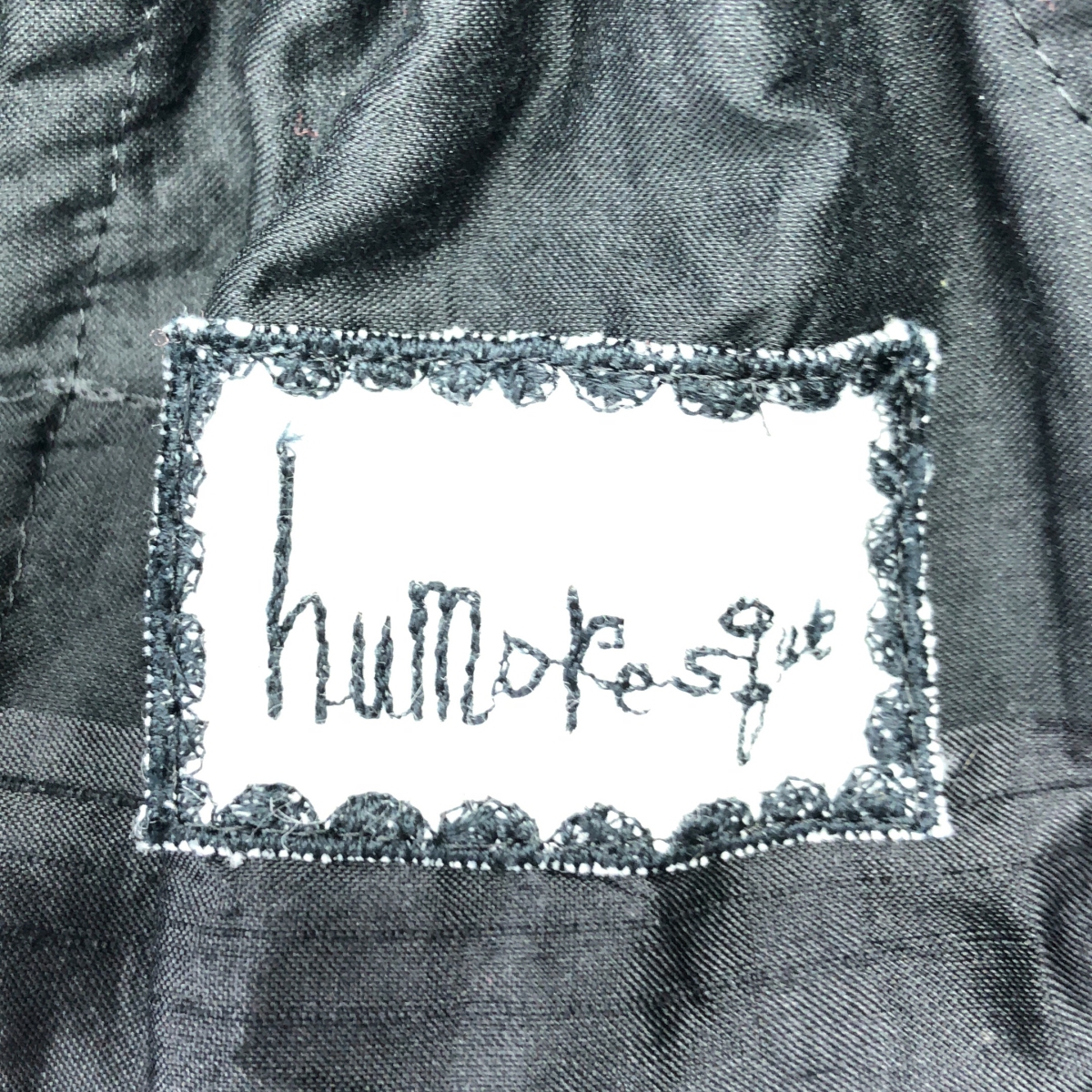 humoresque / ユーモレスク gather skirt ボーダー シルク コットン ギャザー スカート