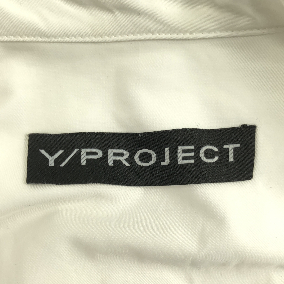 Y/PROJECT / ワイプロジェクト コットン オーバーサイズシャツ