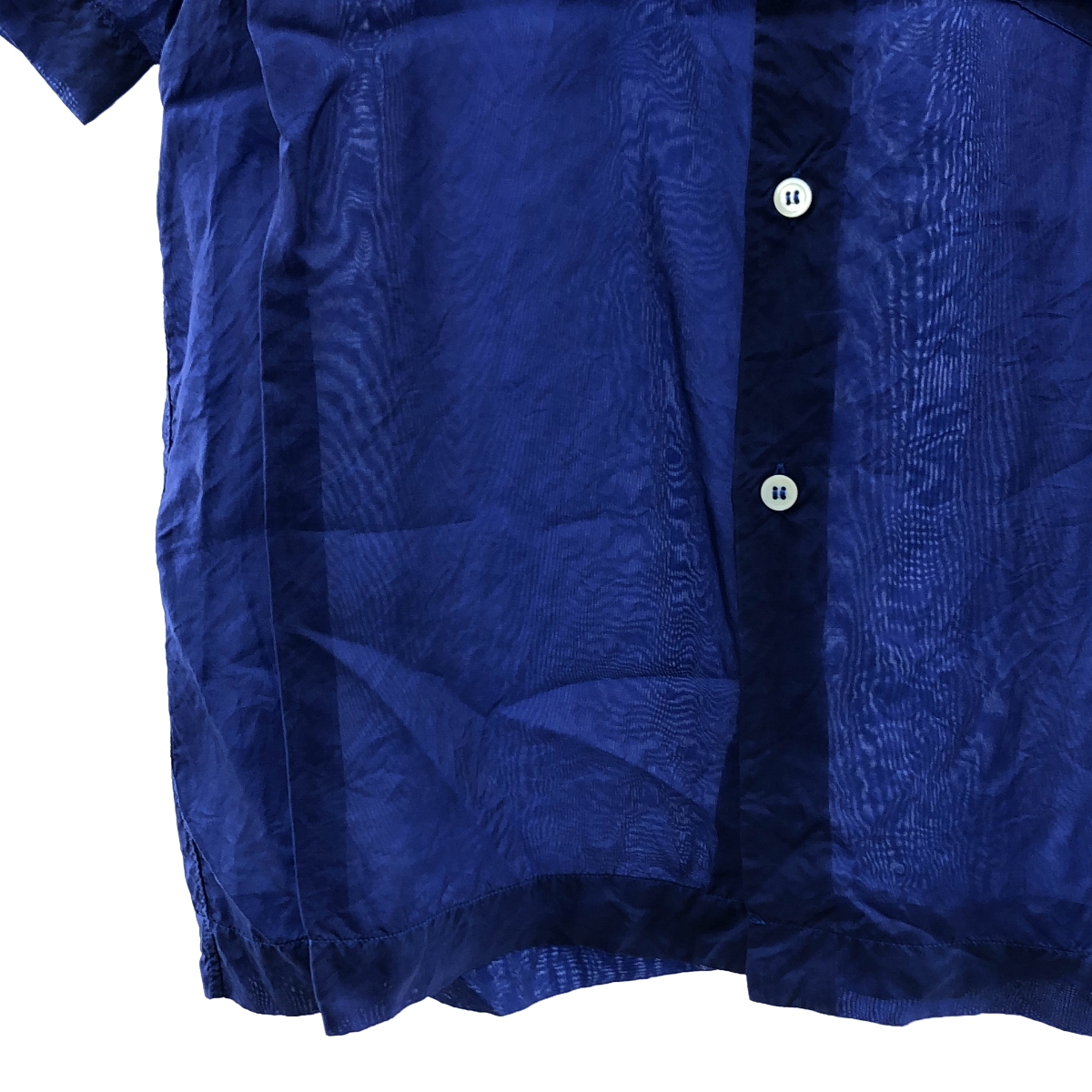 COMME des GARCONS HOMME PLUS / コムデギャルソンオムプリュス 製品染め キュプラ 刺しゅう ハーフスリーブ シャツ