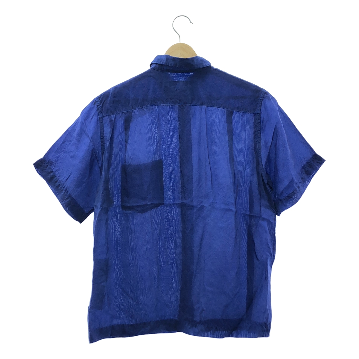 COMME des GARCONS HOMME PLUS / コムデギャルソンオムプリュス 製品染め キュプラ 刺しゅう ハーフスリーブ シャツ