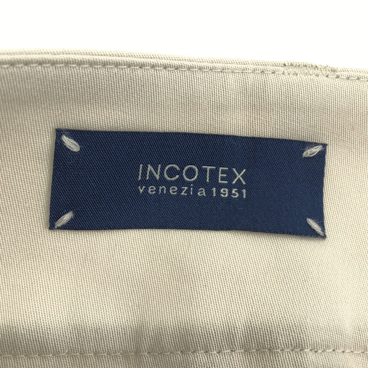 INCOTEX / インコテックス フレア スラックス パンツ