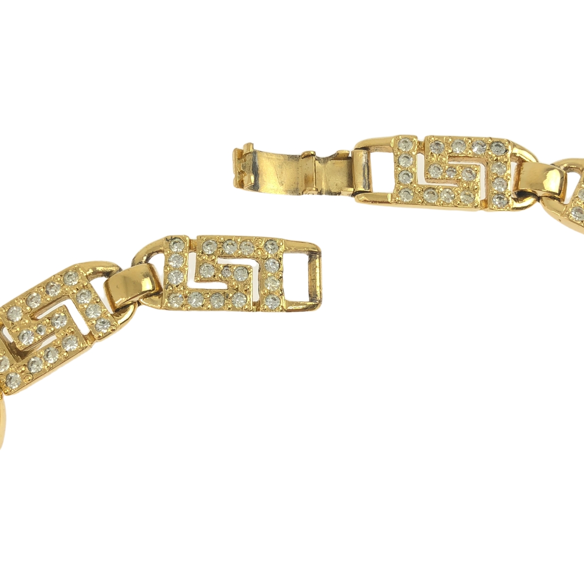 Gianni Versace / ジャンニヴェルサーチ クリスタルグレカ ネックレス