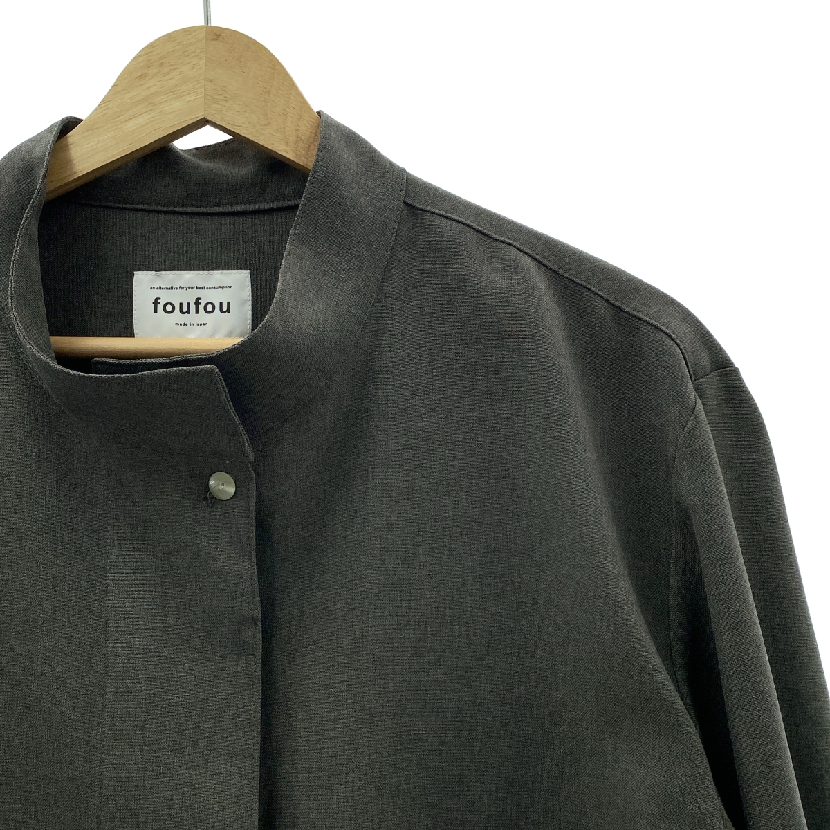 foufou フーフー ハイネックブラウス シャツ トップス foufou フーフー ハイネックブラウス シャツ トップス - メルカリ