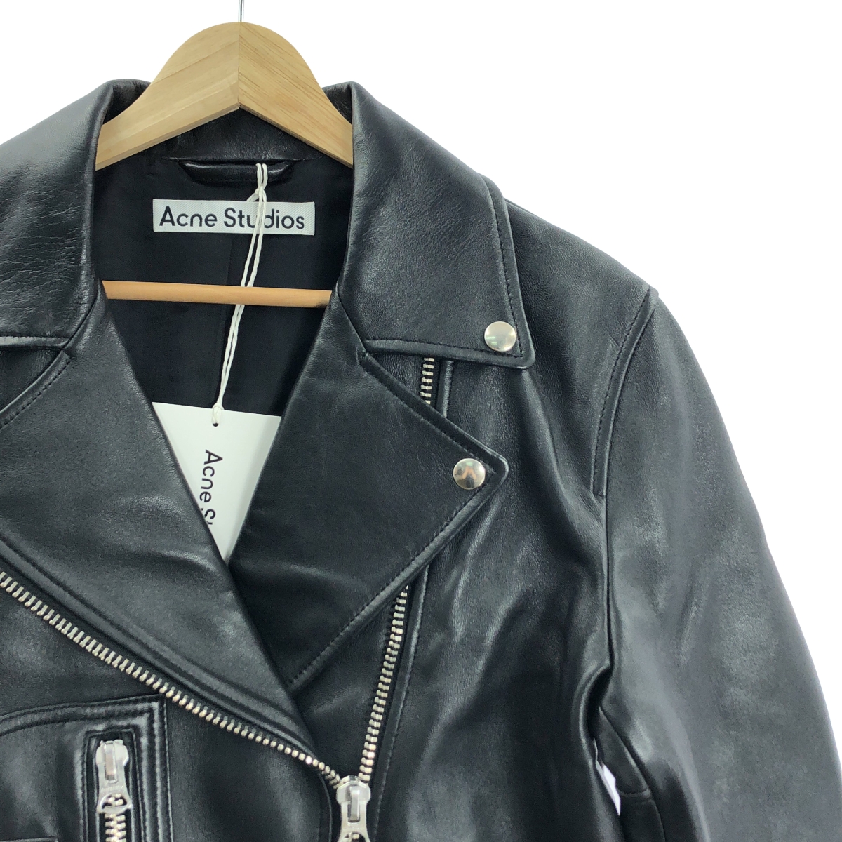 Acne Studios / アクネストゥディオズ LEATHER BIKER JKTS  レザー ダブルライダーズジャケット
