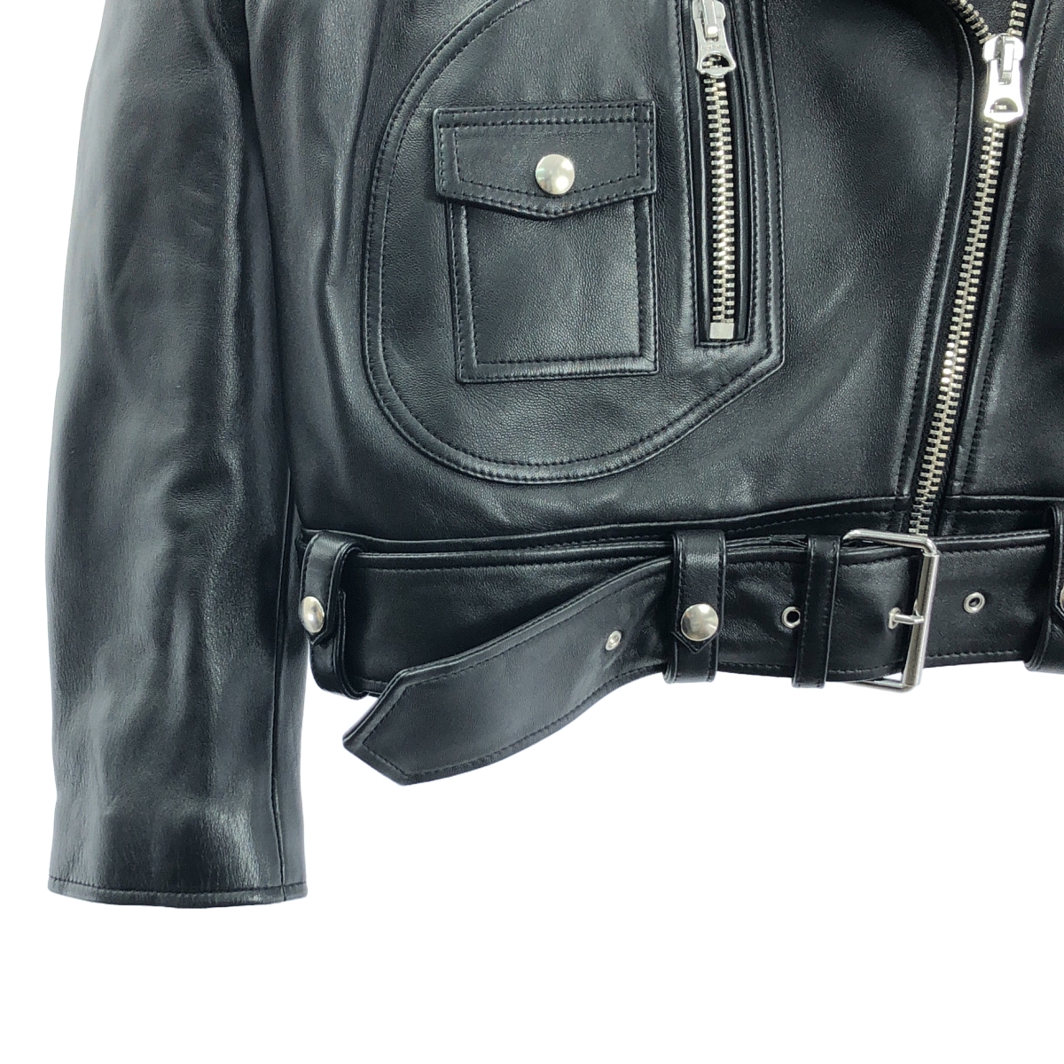 Acne Studios / アクネストゥディオズ LEATHER BIKER JKTS  レザー ダブルライダーズジャケット