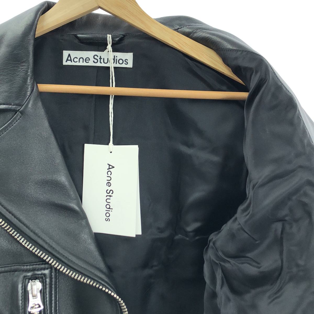 Acne Studios / アクネストゥディオズ LEATHER BIKER JKTS  レザー ダブルライダーズジャケット