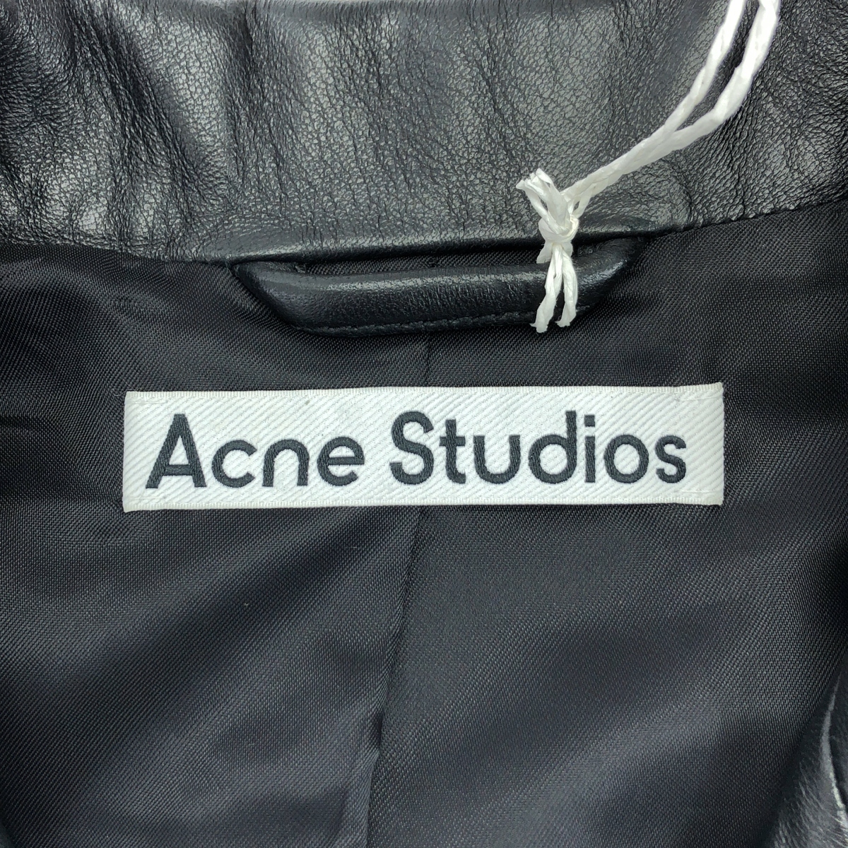 Acne Studios / アクネストゥディオズ LEATHER BIKER JKTS  レザー ダブルライダーズジャケット