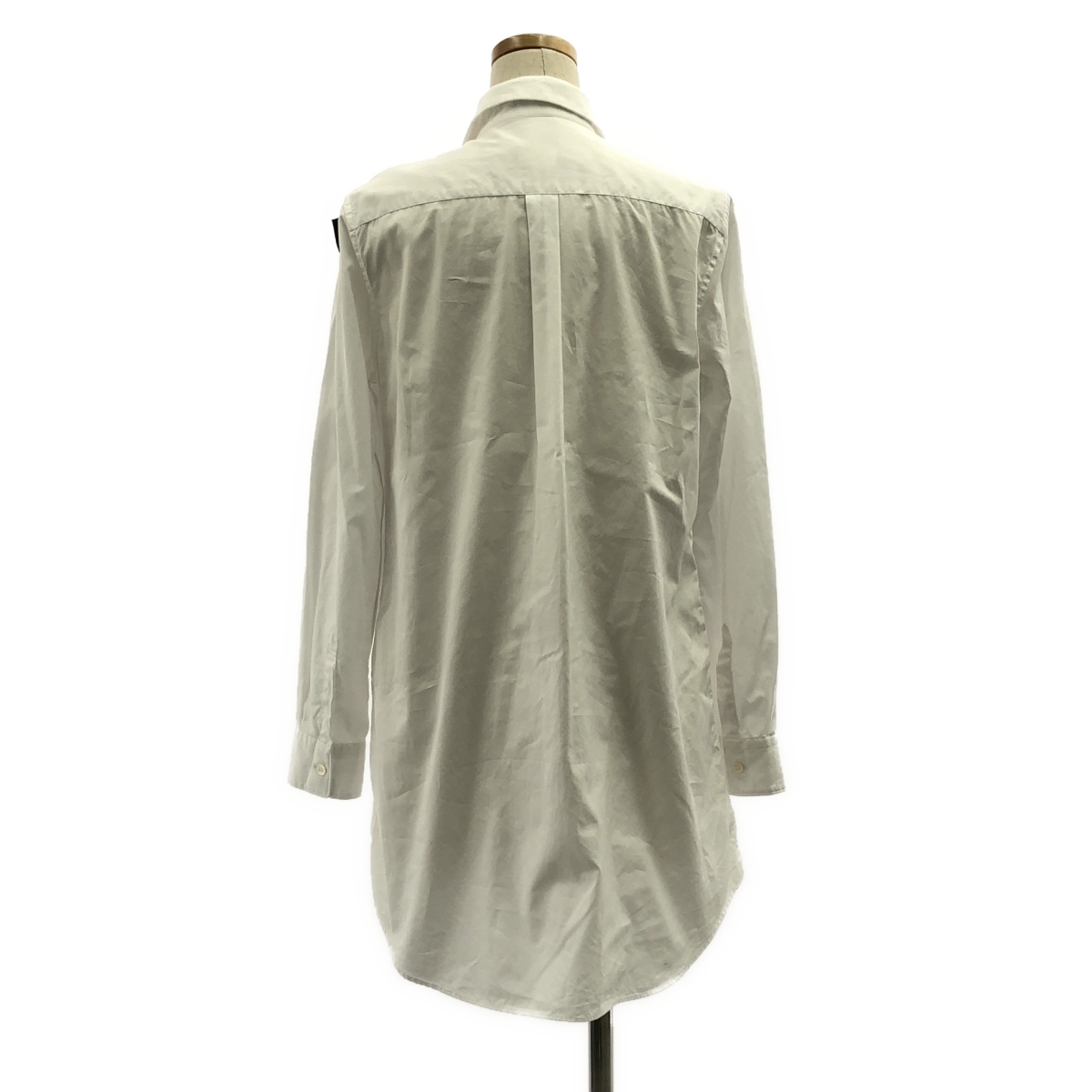 COMME des GARCONS / コムデギャルソン コットン 変形 リボン装飾 シャツ ブラウス