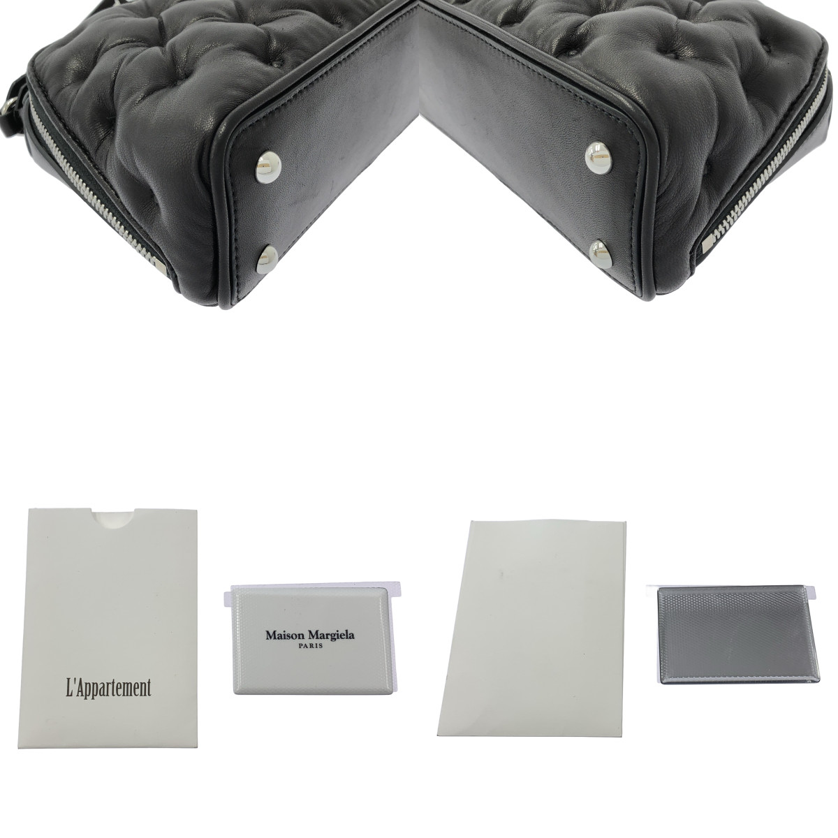 Maison Margiela / メゾンマルジェラ Glam Slam Trapezoid Bag グラムスラム ショルダーバッグ