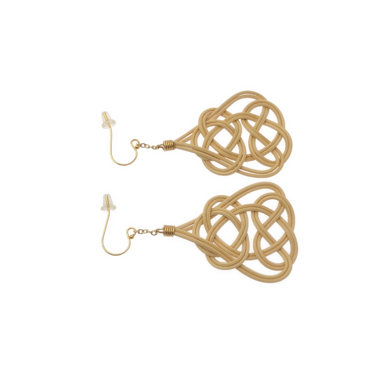 SIRI SIRI / シリシリ 2ペア ARABESQUE 籐 ピアス アクセサリー