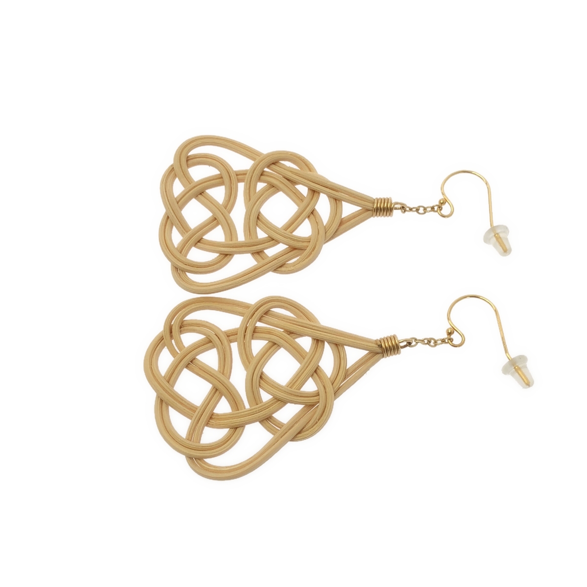 SIRI SIRI / シリシリ 2ペア ARABESQUE 籐 ピアス アクセサリー