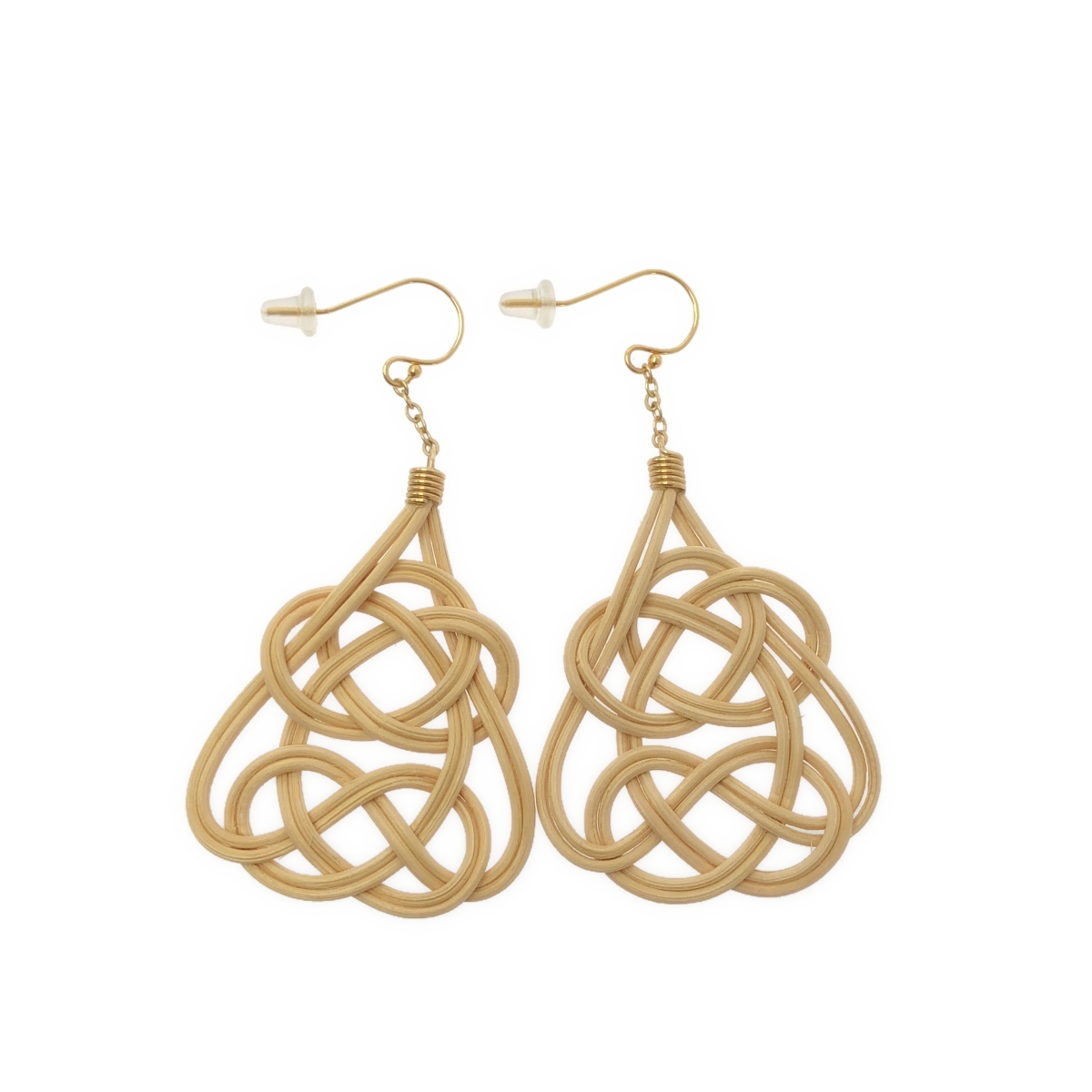 SIRI SIRI / シリシリ 2ペア ARABESQUE 籐 ピアス アクセサリー