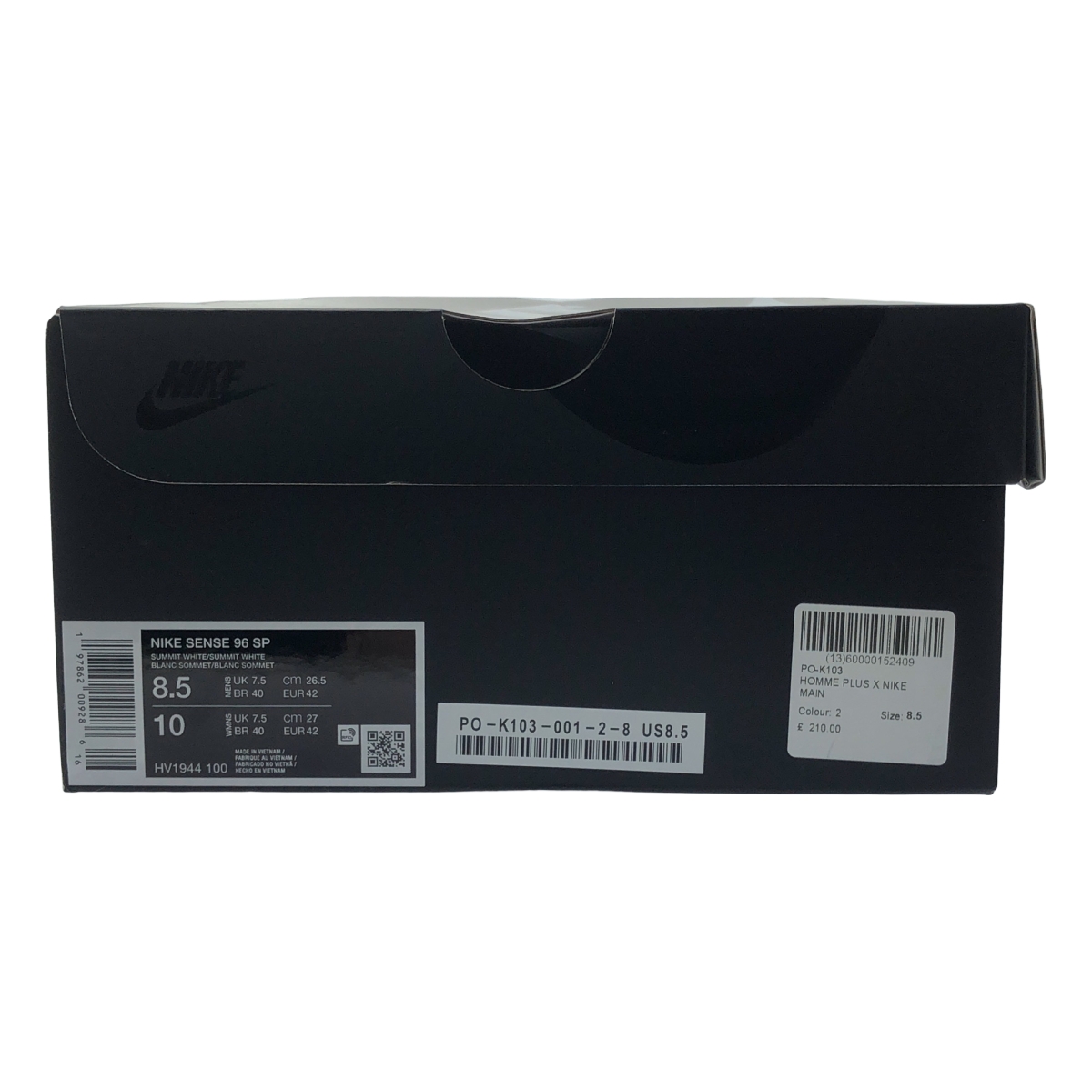 COMME des GARCONS HOMME PLUS / コムデギャルソンオムプリュス NIKE SENSE 96 SP WHITE ナイキ センス96 スニーカー