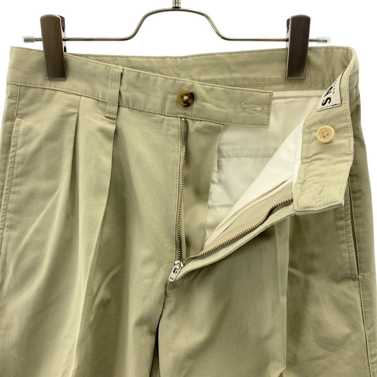 BERNARD ZINS / ベルナールザンス ×BEAMS F / ビームス エフ 別注 BRUCE コットンツイル パンツ