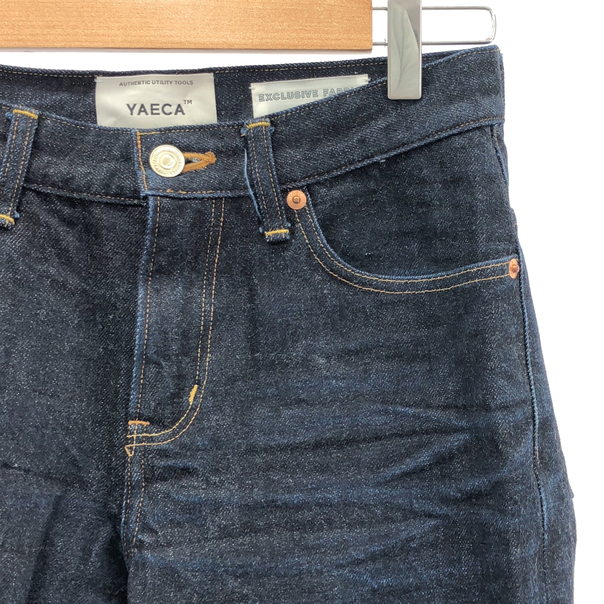 YAECA / ヤエカ 3 DENIM piped stem パイプドステム デニムパンツ