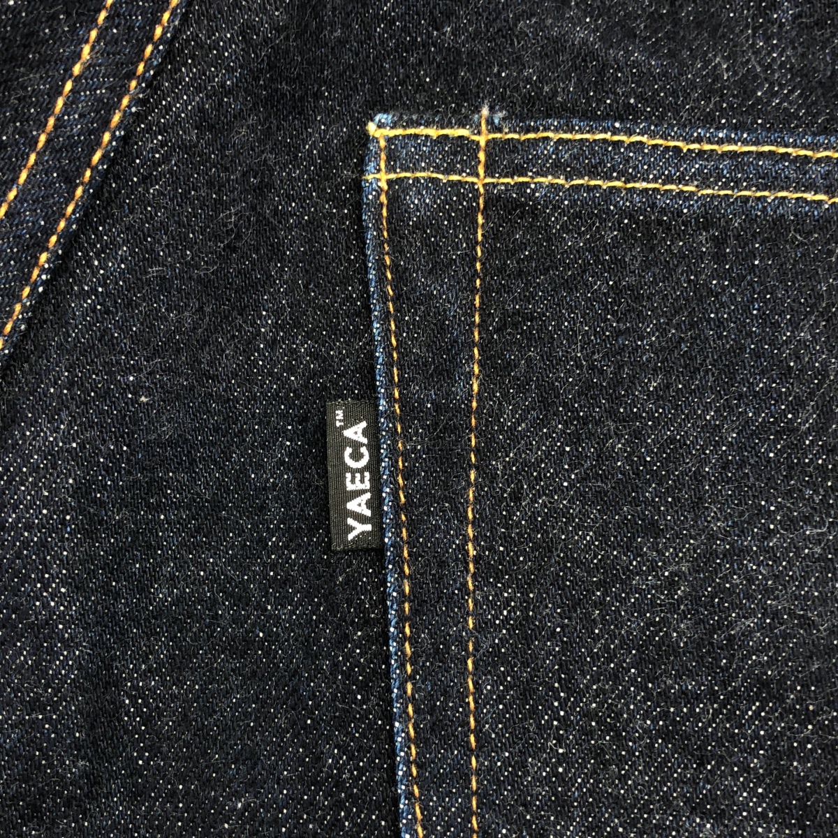 YAECA / ヤエカ 3 DENIM piped stem パイプドステム デニムパンツ