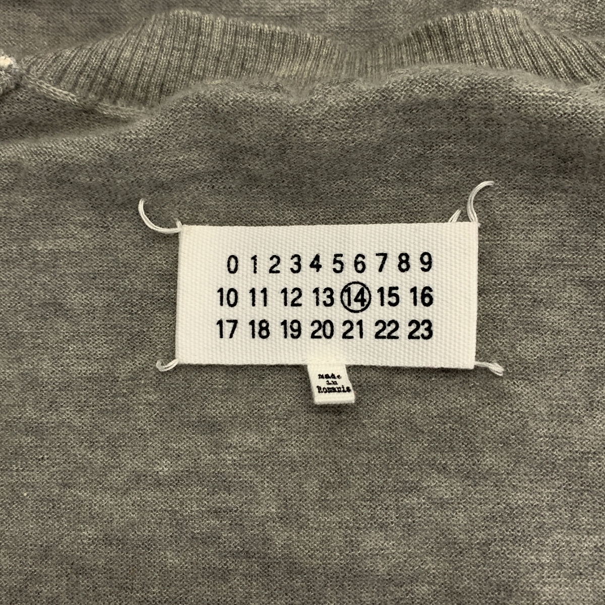 Maison Margiela / メゾンマルジェラ カシミヤ コットン プルオーバーニット