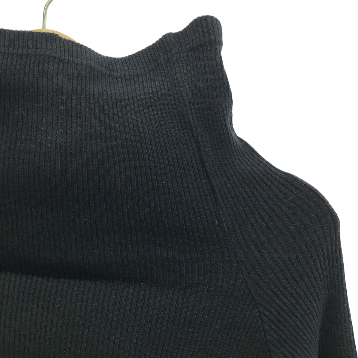 Y's / ワイズヨウジヤマモト コットン ボタンスリーブ ハイネック リブ カットソー