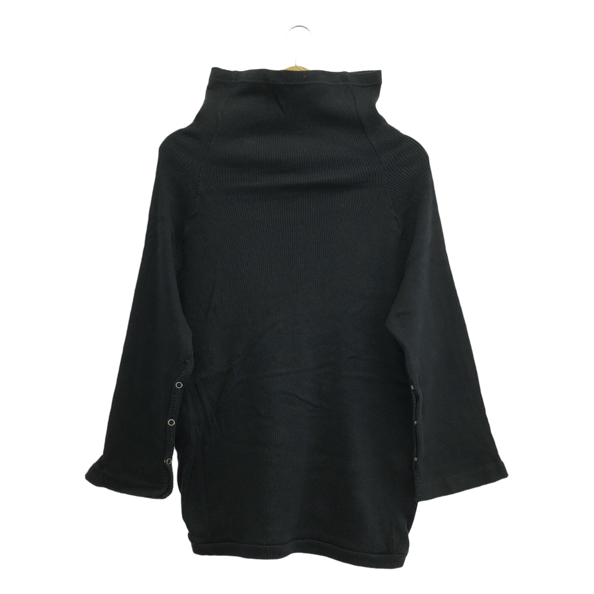 Y's / ワイズヨウジヤマモト コットン ボタンスリーブ ハイネック リブ カットソー