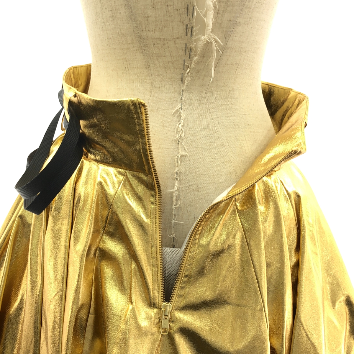 CLEANA / クリーナ ダブルベルテッド プリーツ ボリューム スカート / チュール裏地付き