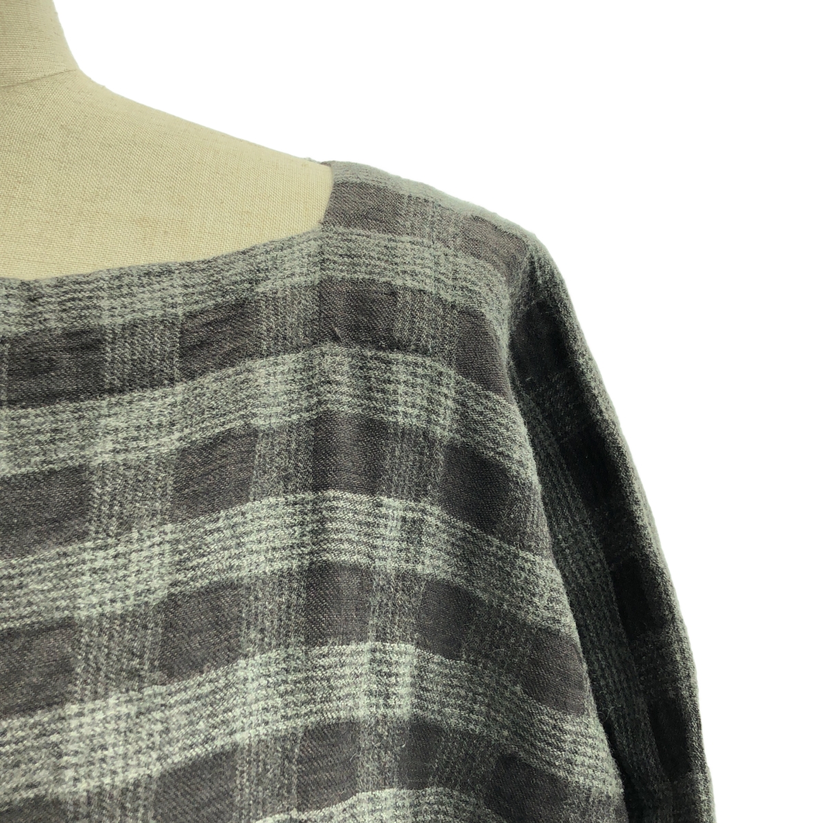 DANIELA GREGIS / ダニエラグレジス ウール オーバーシルエット ポケット付き ボリューム ワンピース