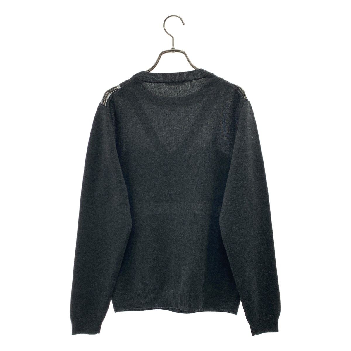 NINA RICCI / ニナリッチ レース切替 クルーネック ニット セーター