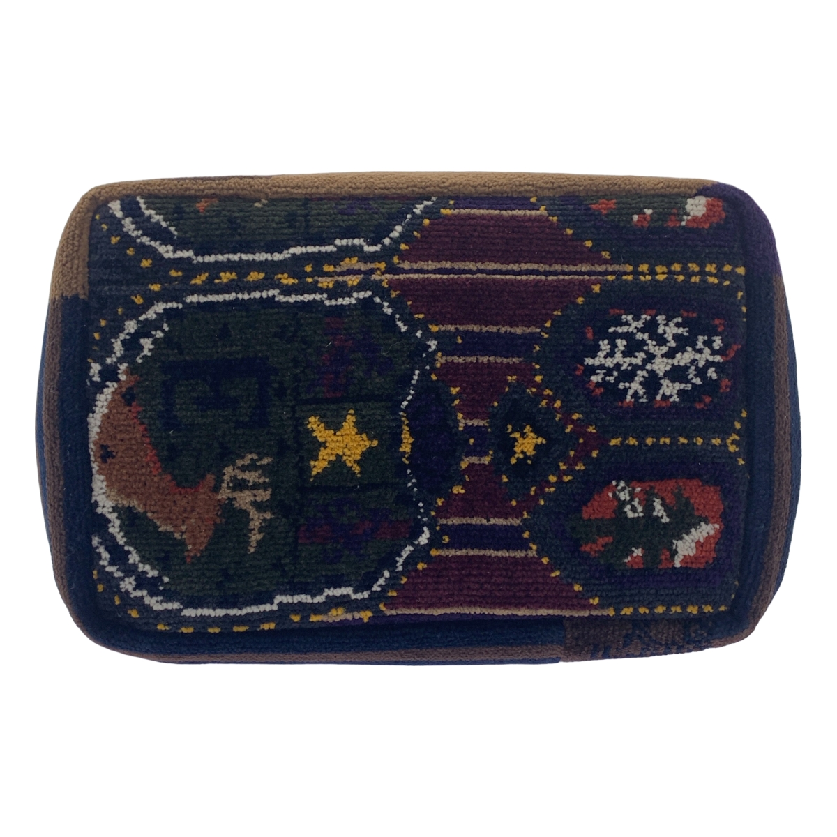 ebagos / エバゴス ワンポイントチャームロゴ ハンド トートバッグ