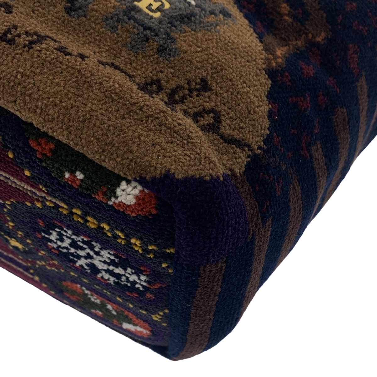 ebagos / エバゴス ワンポイントチャームロゴ ハンド トートバッグ