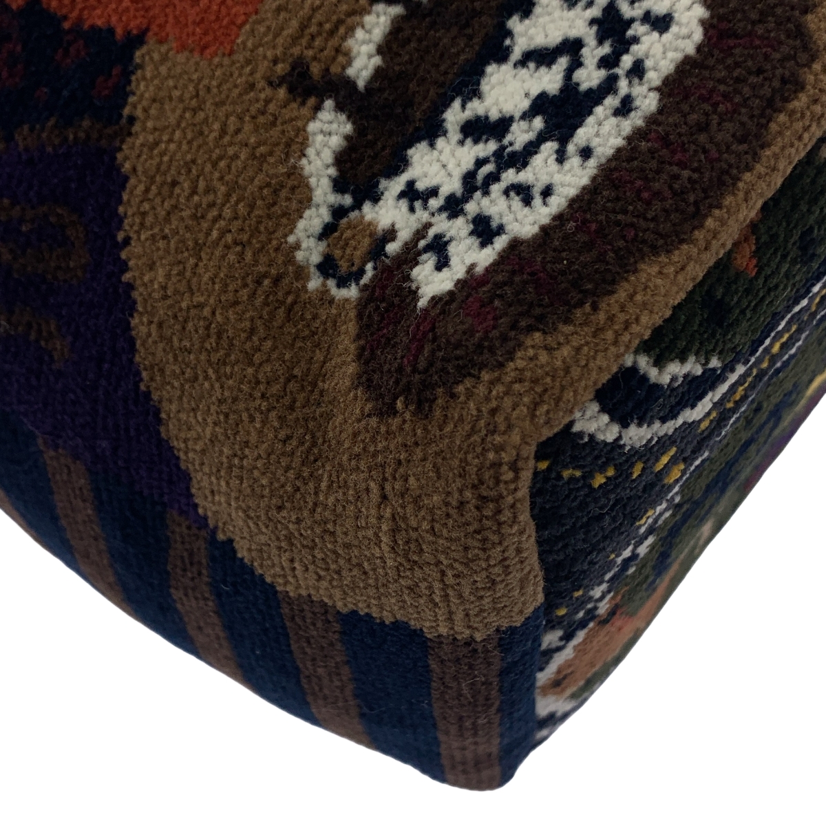 ebagos / エバゴス ワンポイントチャームロゴ ハンド トートバッグ