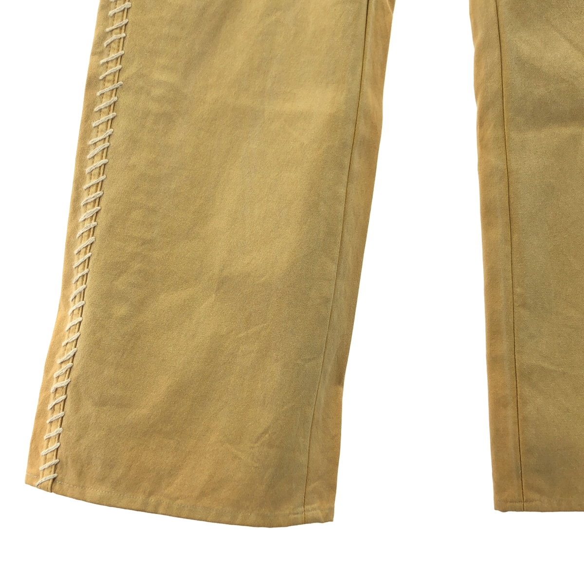 ISSEY MIYAKE MEN / イッセイミヤケメン ダック地 ステッチワーク パンツ