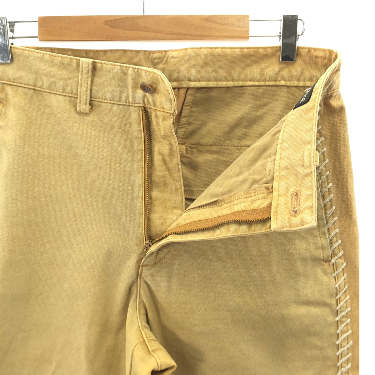 ISSEY MIYAKE MEN / イッセイミヤケメン ダック地 ステッチワーク パンツ