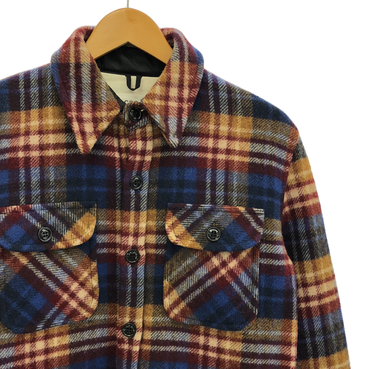 FIDELITY / フィデリティ チェック ウール CPO ジャケット